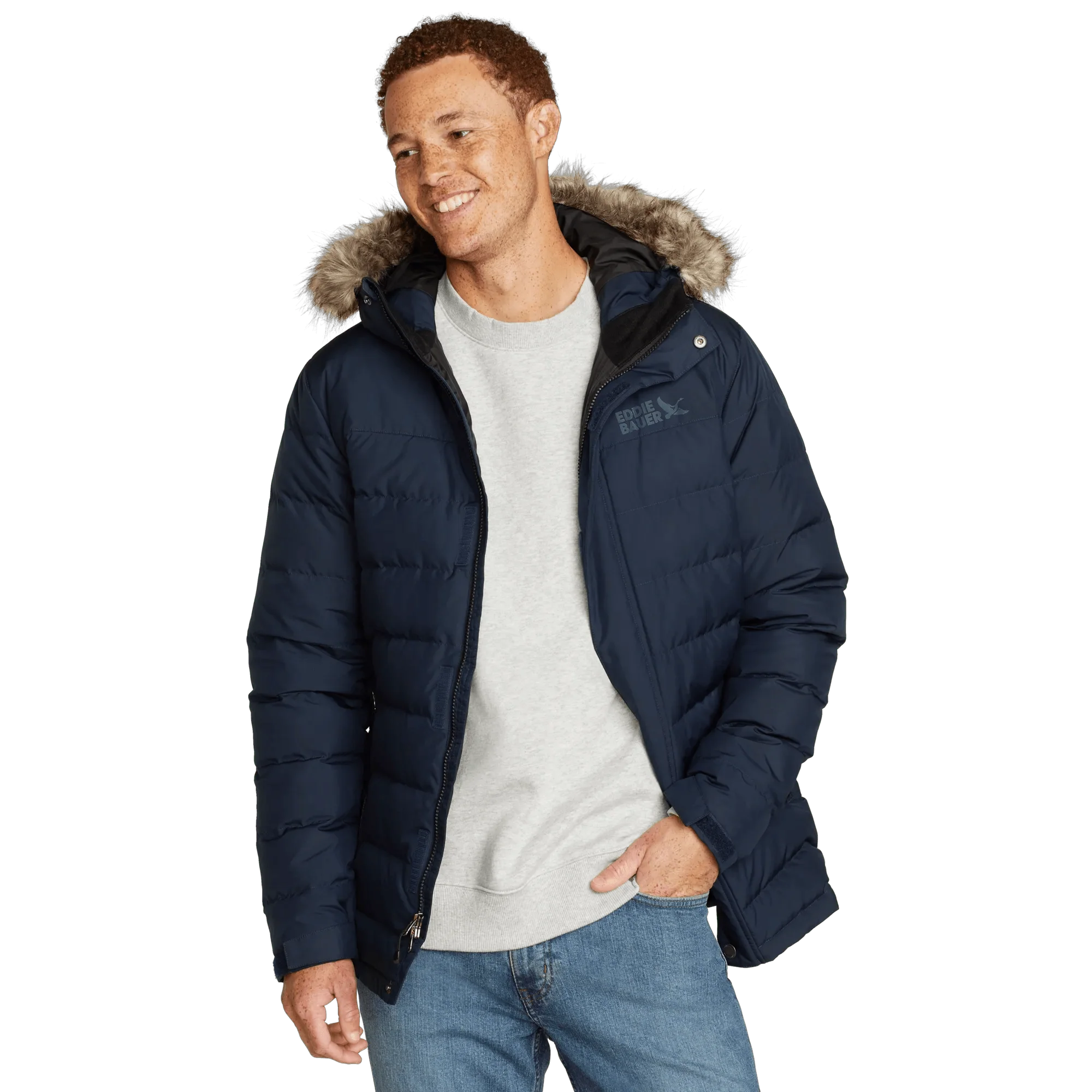 Men's Boundary Pass Down Hooded Parka