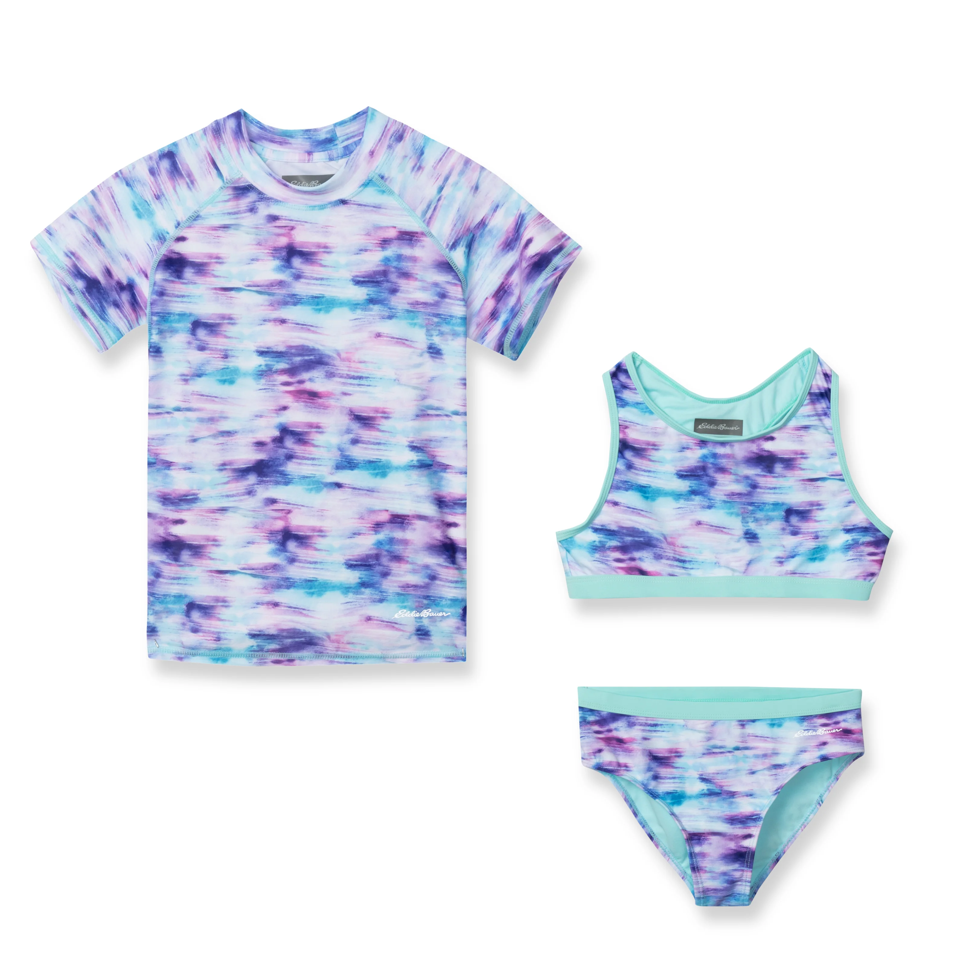 Girls Sea Spray Ss 3-Piece Swim Set