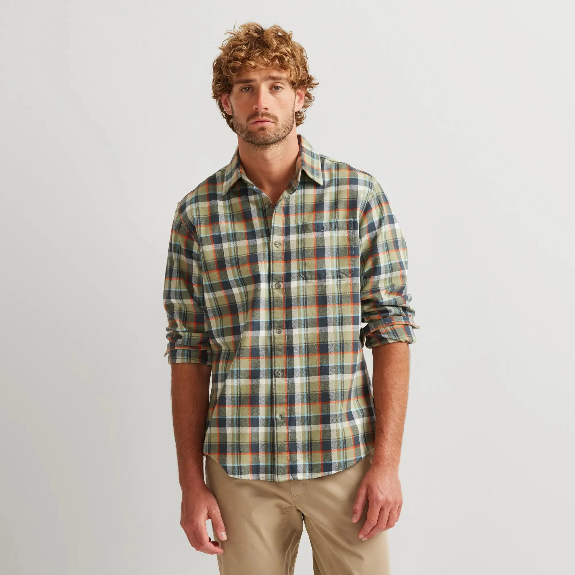 Men's Eddie's Favorite Flannel Relaxed Fit Shirt - Plaid