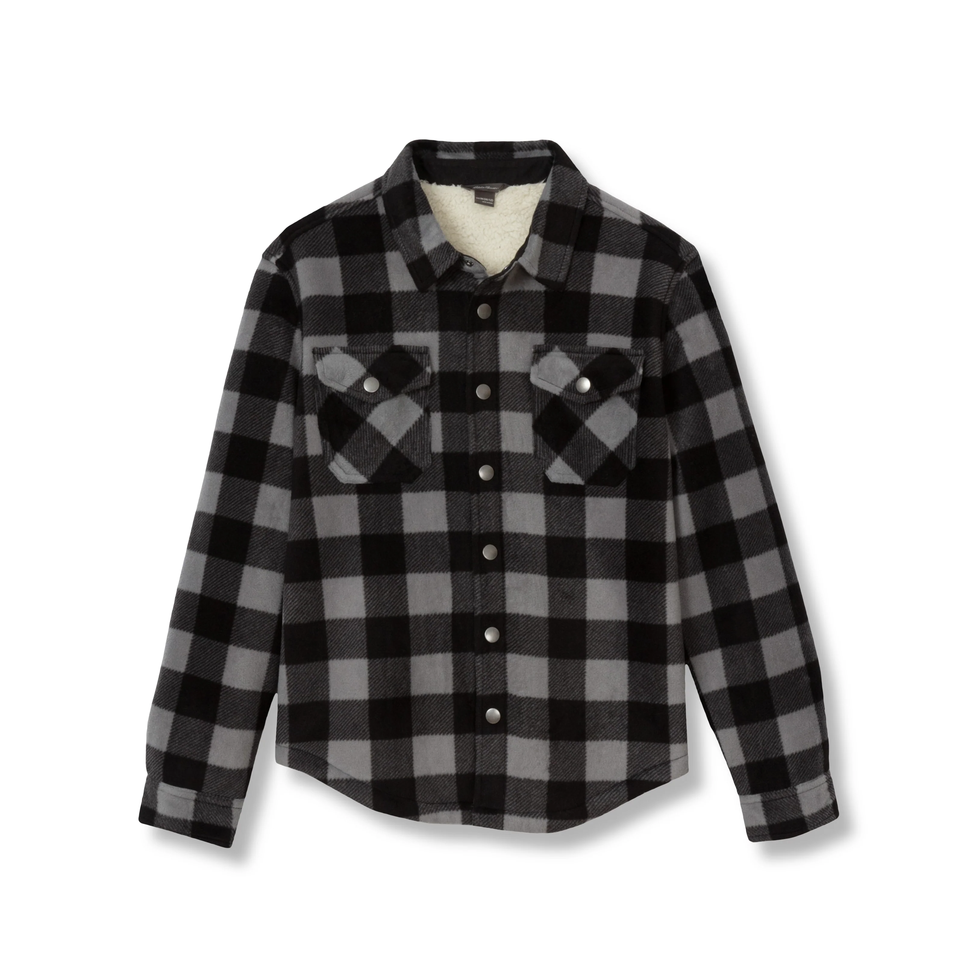 Boys Faux Shearling-Lined Shirt Jacket