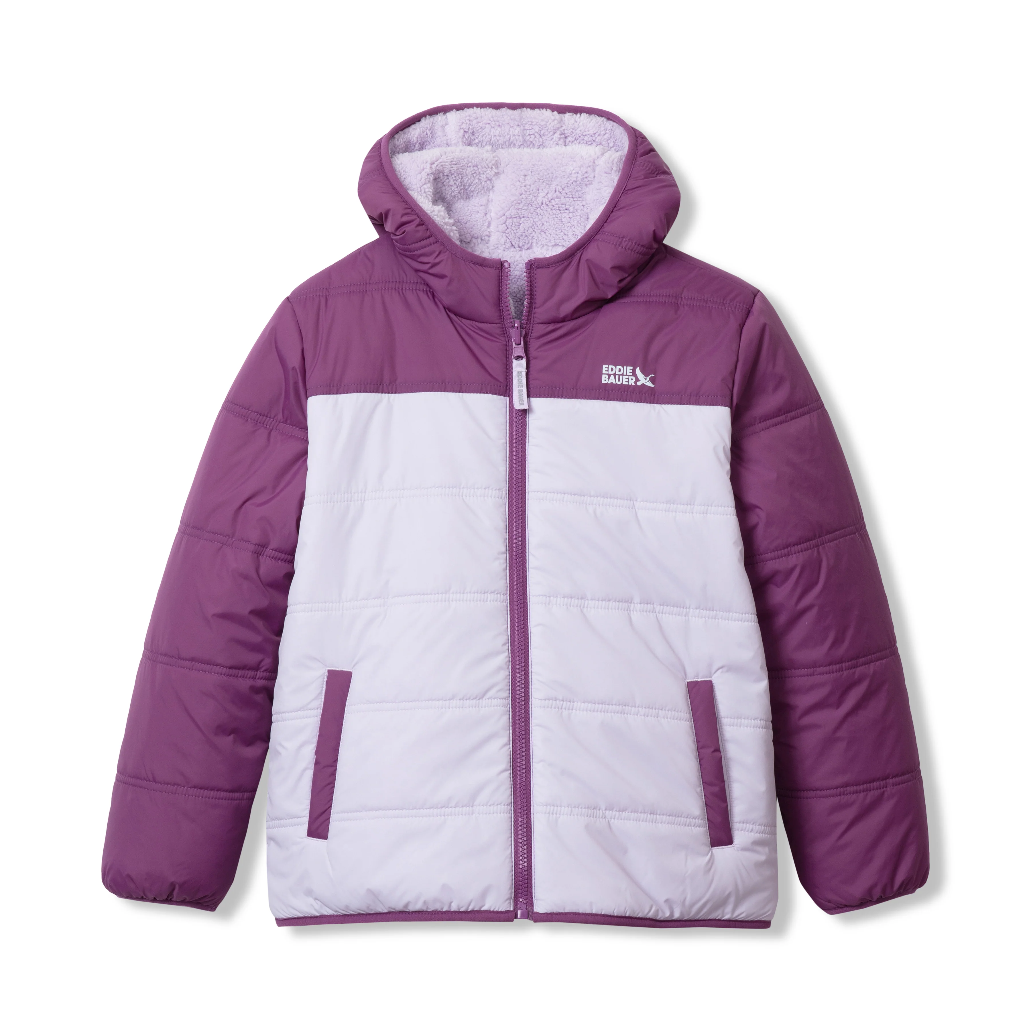 Girls Deer Harbor Reversible Hooded Jacket