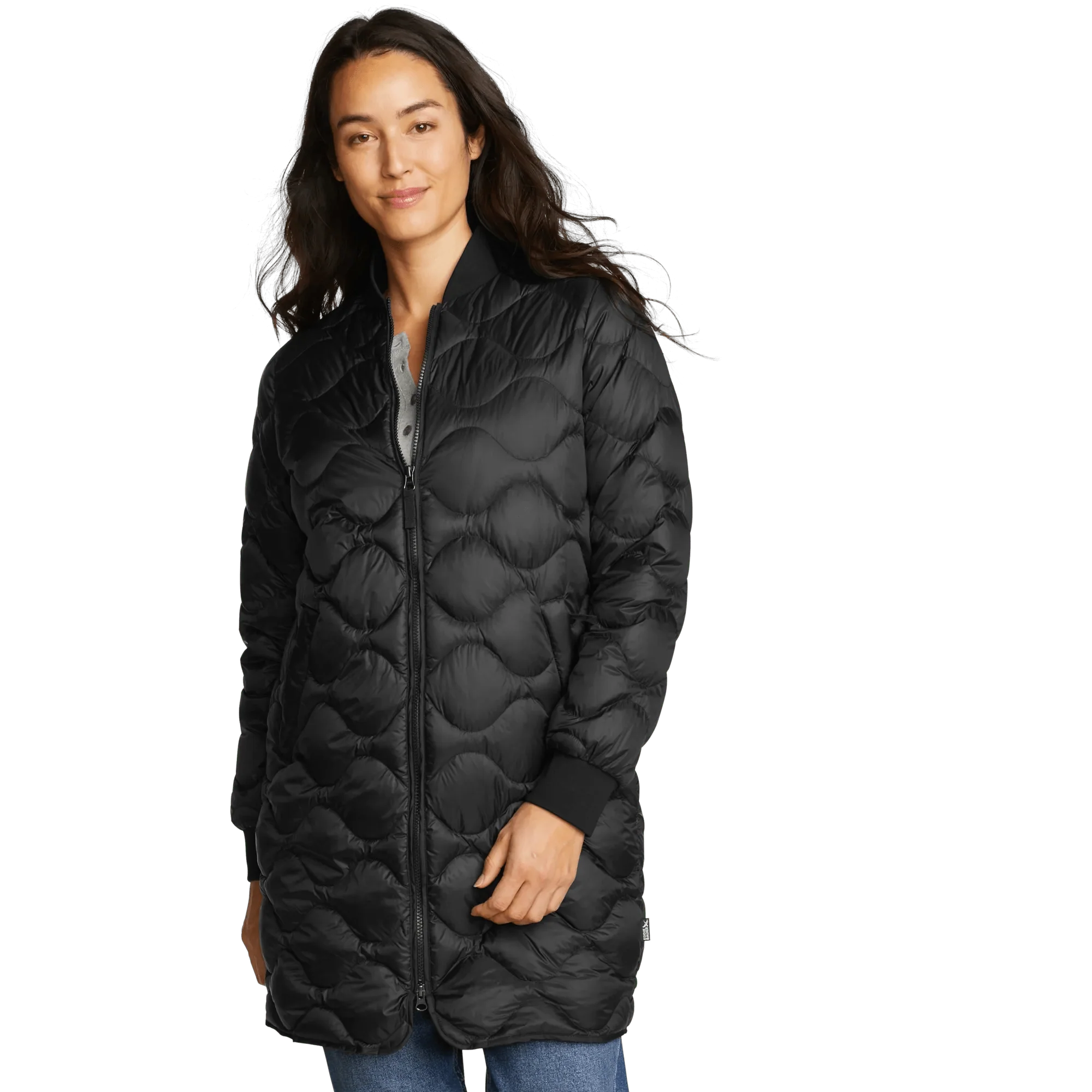 Women's Shaw Long Down Bomber Jacket