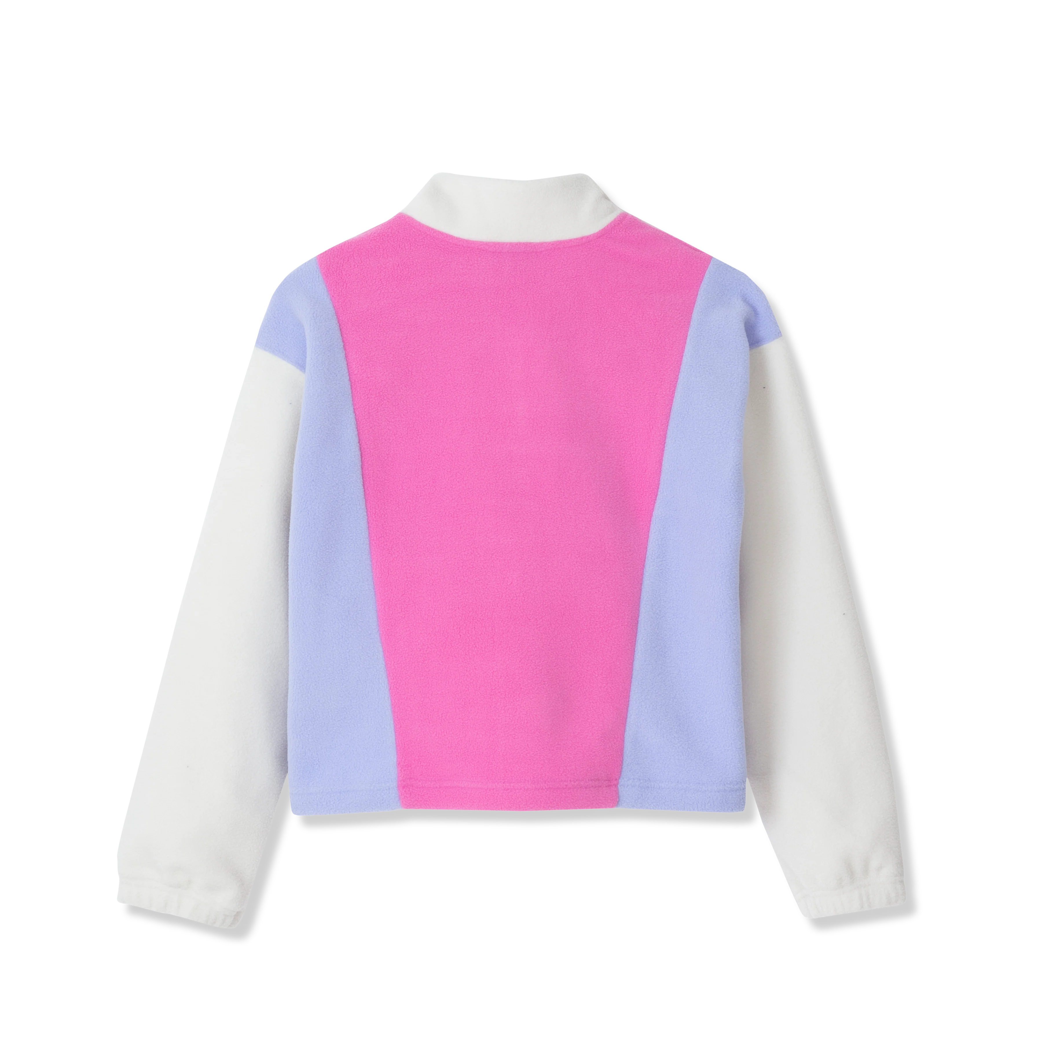 Girls Quest Fleece Colorblock Full Zip Jacket